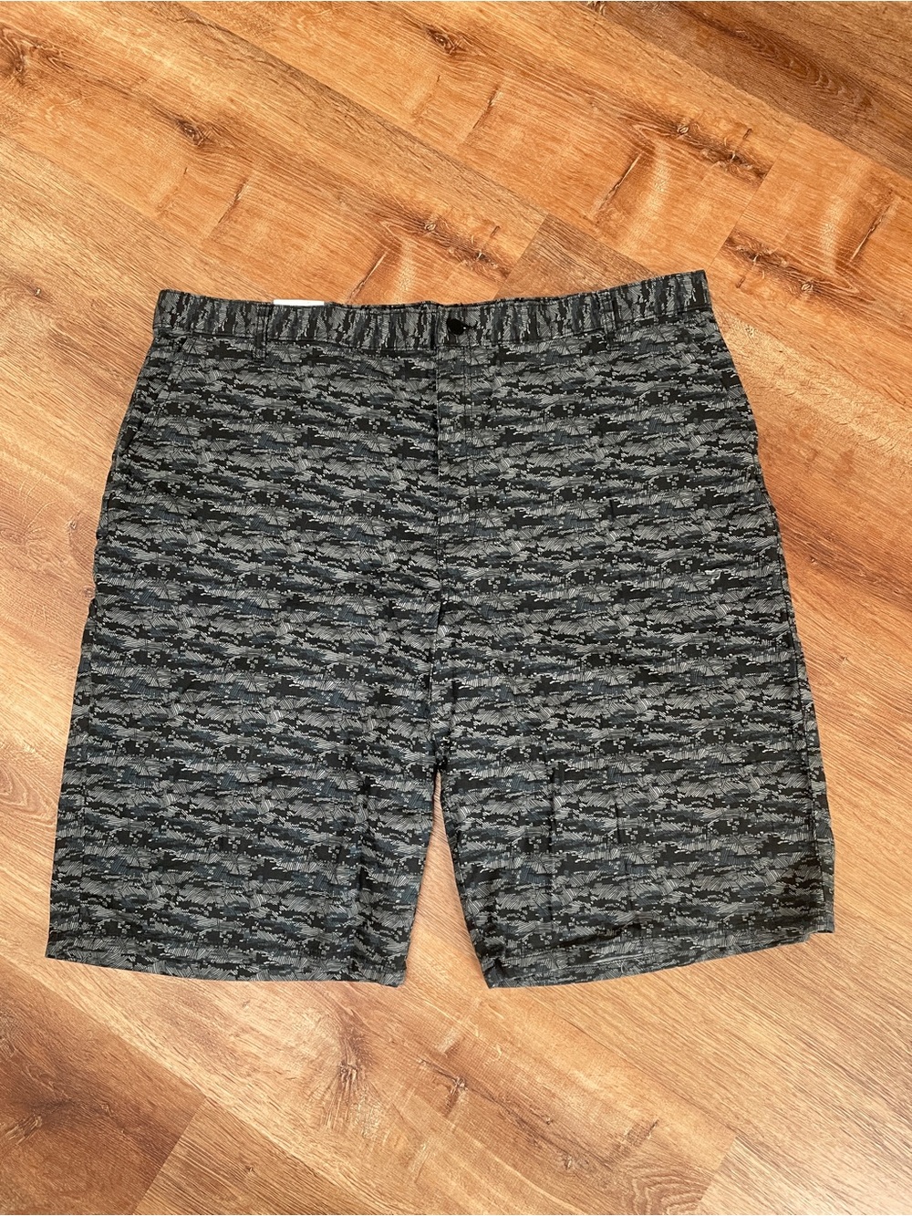 Dickies Mens NEW Camouflage Ripstop Shorts Size 44 Gray 13” Inseam Pockets